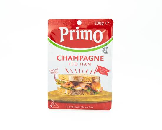 Primo Thinly Sliced Champagne Leg Ham 100g