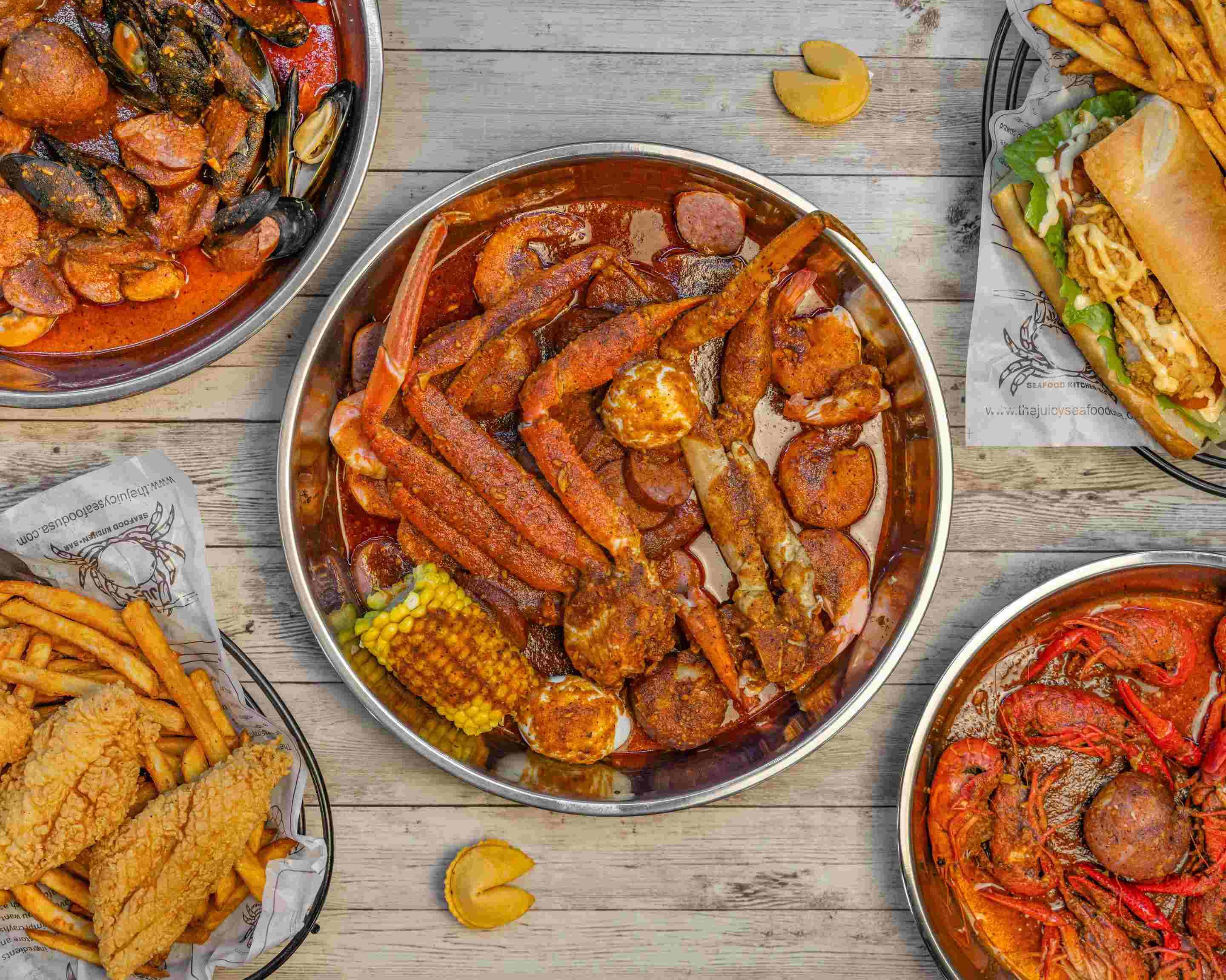 The Juicy Seafood Menu Houston • Order The Juicy Seafood Delivery ...