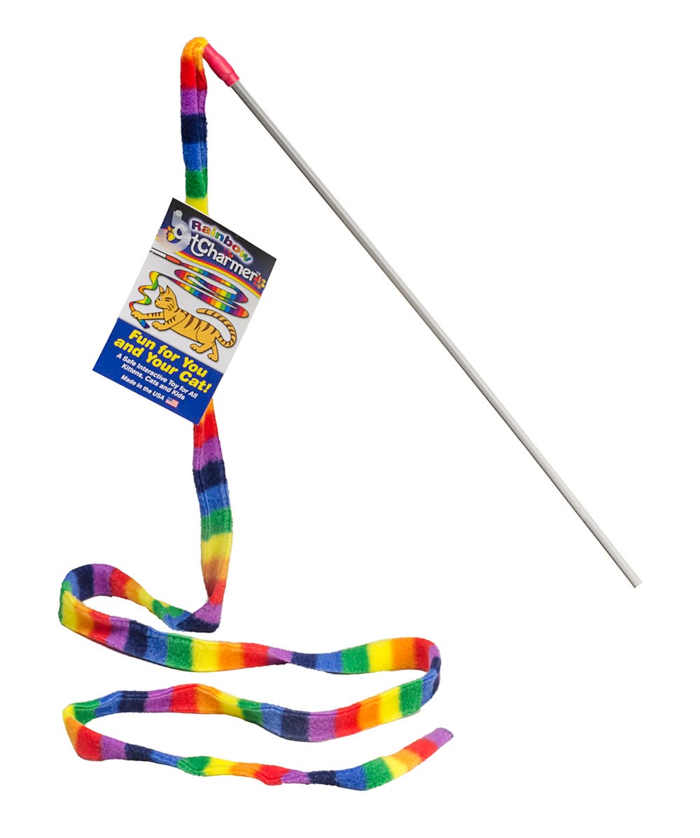 Cat Dancer Rainbow Cat Charmer Cat Toy (One Size)