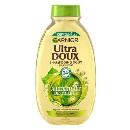 Shampoing Douceur Cheveux Normaux Tilleul ULTRA DOUX - le flacon de 250mL