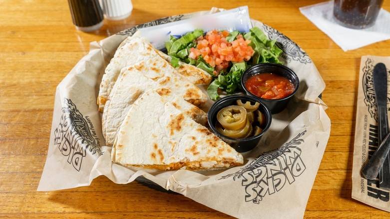 Order Quesadilla Grill Chick food online from Dick's Wings store, Mayport on bringmethat.com