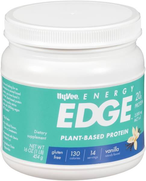 Hy-Vee Energy Edge Vanilla Plant-Based Protein