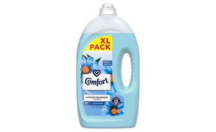 Comfort Fabric Conditioner Blue Skies 83 washes 2490ml XL pack (405302)