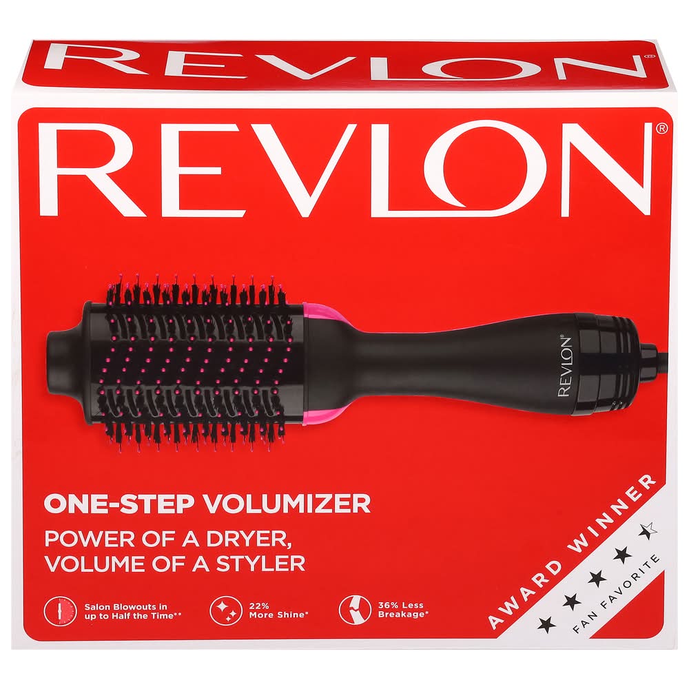 Revlon One-Step Hair Dryer and Volumizer, Black