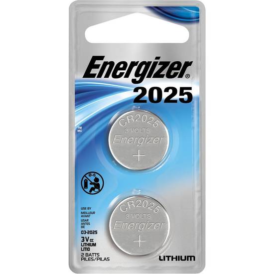 Energizer · Lithium batteries 2025 (2 units)