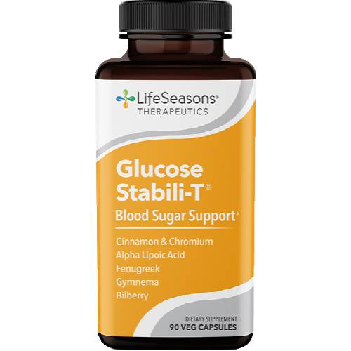 Life Seasons Therapeutics Glucose Stabili-T Blood Sugar Support Veg Capsules