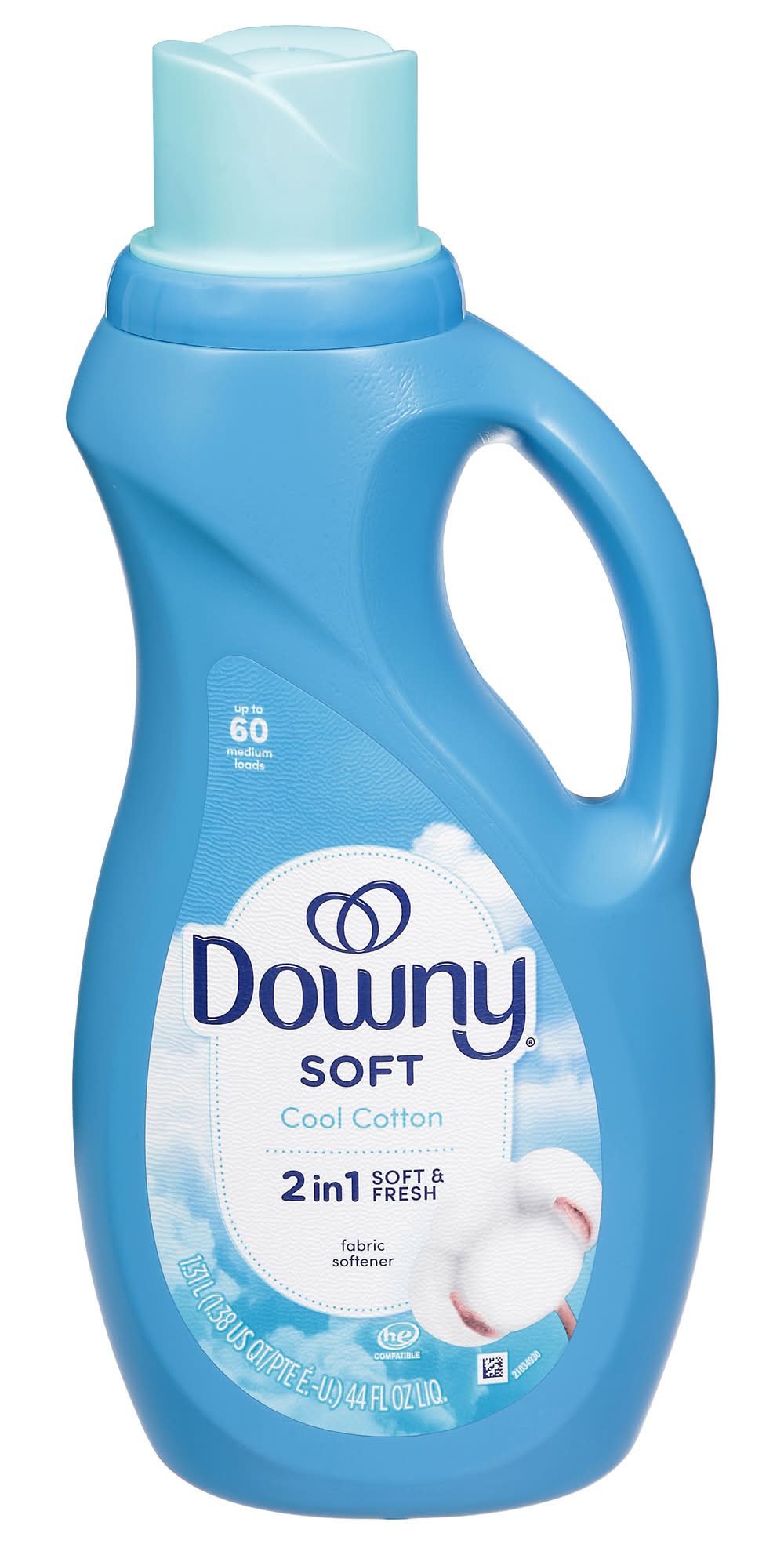 Downy Ultra Laundry Liquid Fabric Softener , Cool Cotton, 60 Loads. (44 fl oz)