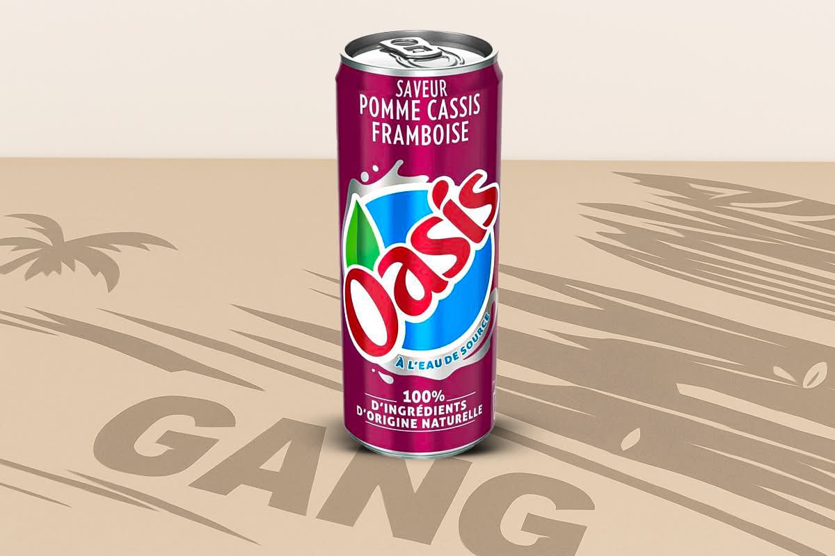 🍏 OASIS POMME CASSIS 33CL