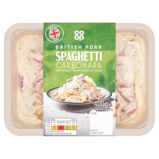 Co-op Italian Menu Spaghetti Carbonara 400g