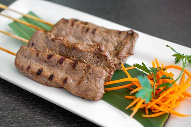 Lemon Grass Beef Satay