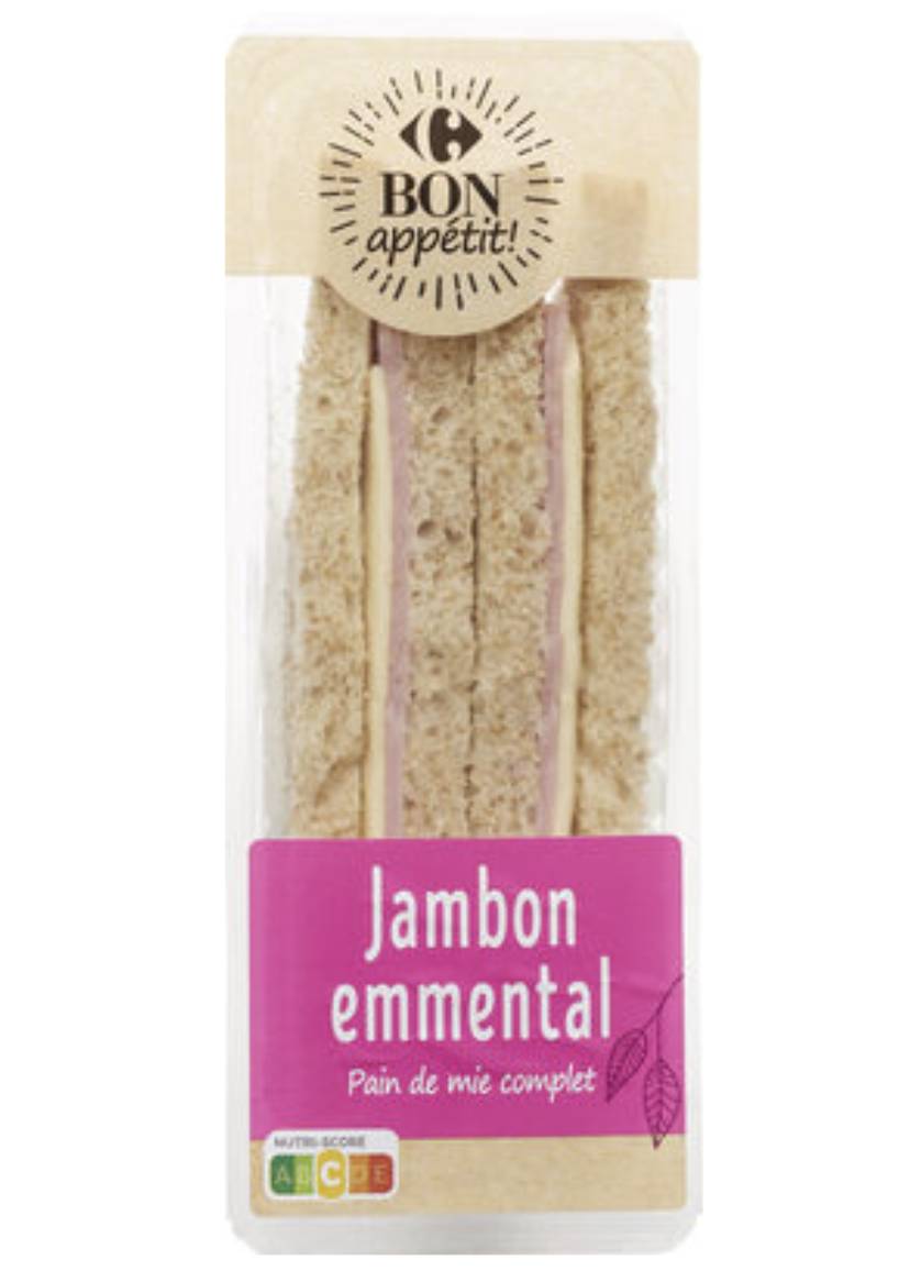 Sandwich jambon emmental