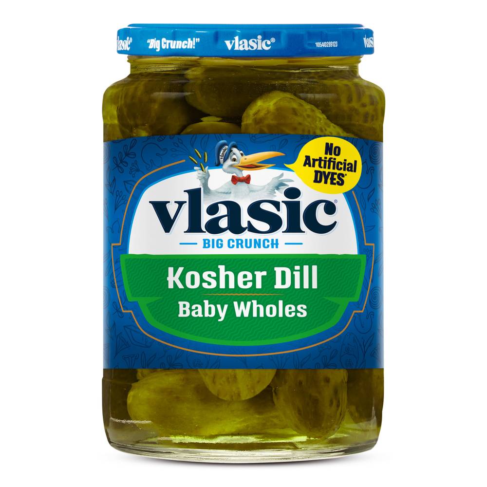 Vlasic Kosher Dill Baby Wholes Pickles