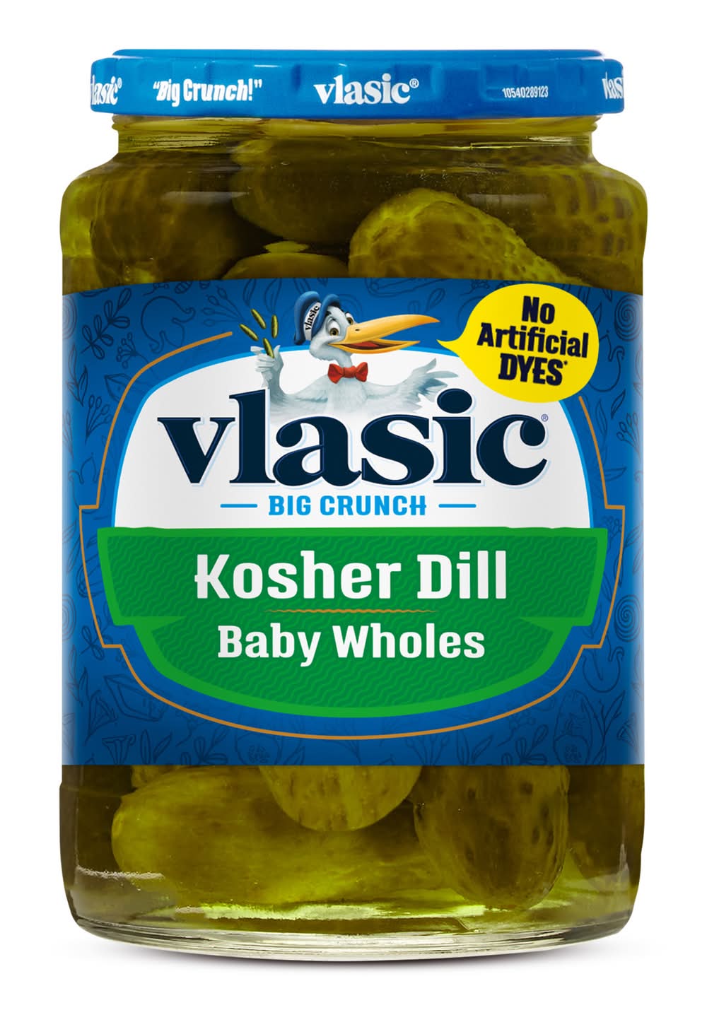 Vlasic Kosher Dill Baby Wholes Pickles (16 fl oz)