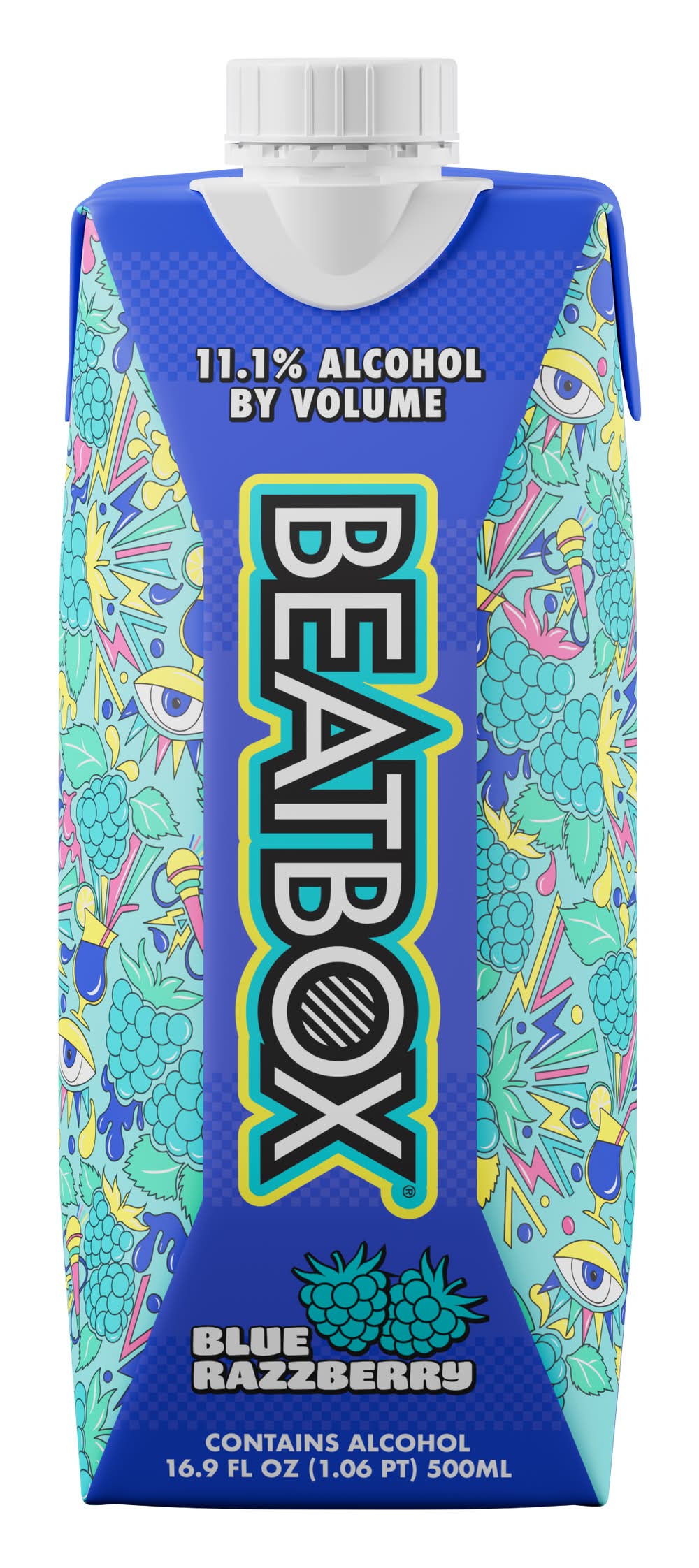 BeatBox Blue Razzberry 500ml
