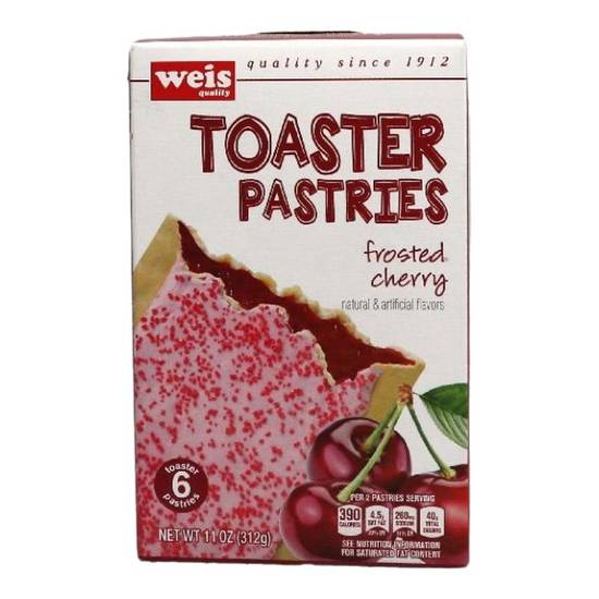 Weis Quality Toaster Pastries Frosted Cherry