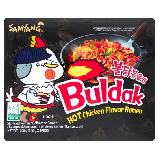 Samyang Buldak Hot Chicken Flavour Ramen (140g)
