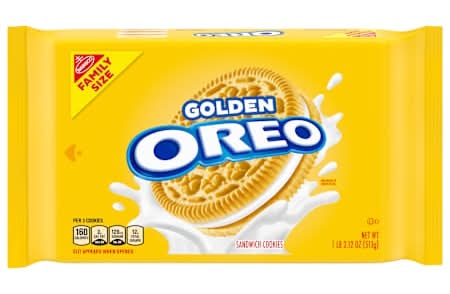 Oreo® Golden Sandwich Cookies 1lb - Family Size