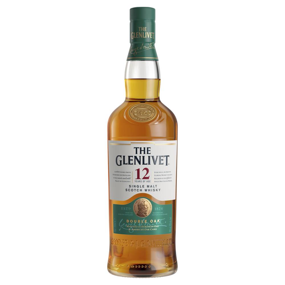 Glenlivet 12YO Single Malt Scotch Whisky 700ml