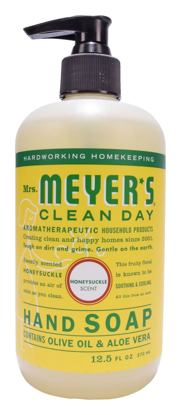 Mrs. Meyer'S Clean Day Organic Honeysuckle Scent Liquid Hand Soap 12.5 Oz
