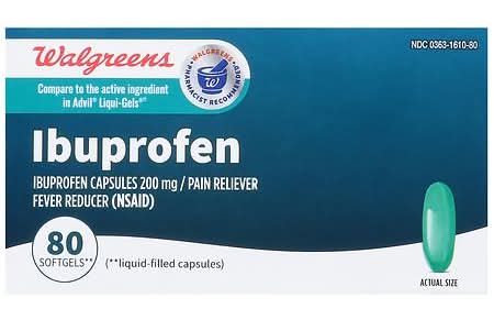 Walgreens 200 Mg Ibuprofen Softgels (40 ct)