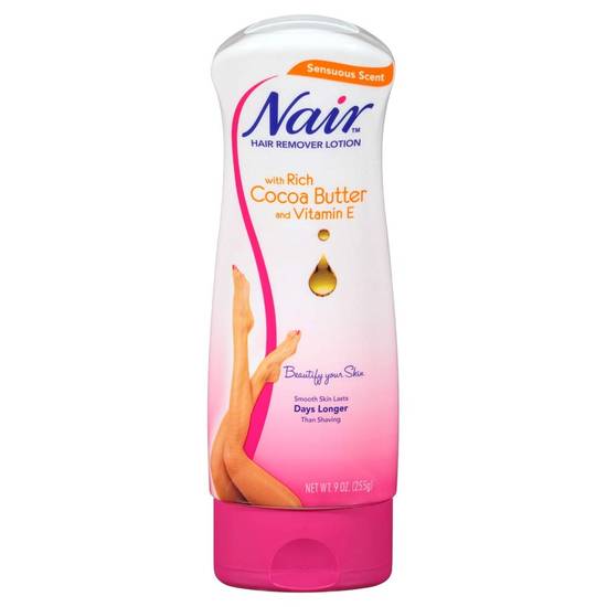 Nair Hair Remover Lotion Cocoa Butter & Vitamin E (9 oz)