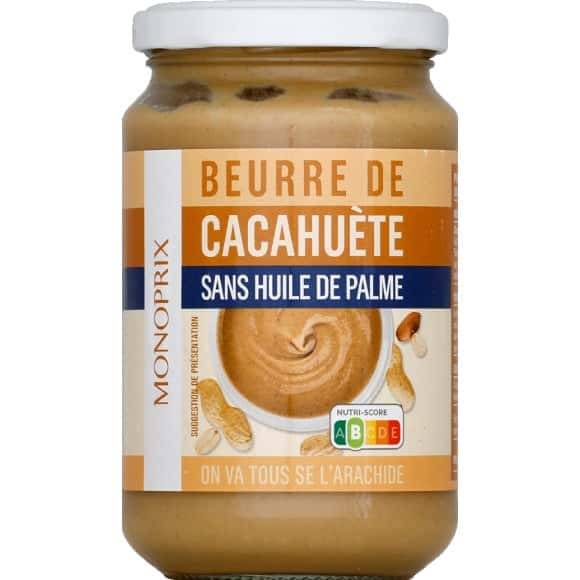 Monoprix Beurre De Cacahuà Te Le Pot De 350 G