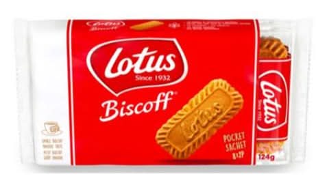 Lotus Biscoff The Original Caramelized Biscuit (124 g, 8 ct)
