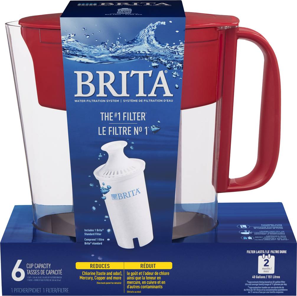 Brita Water Filtration System, White