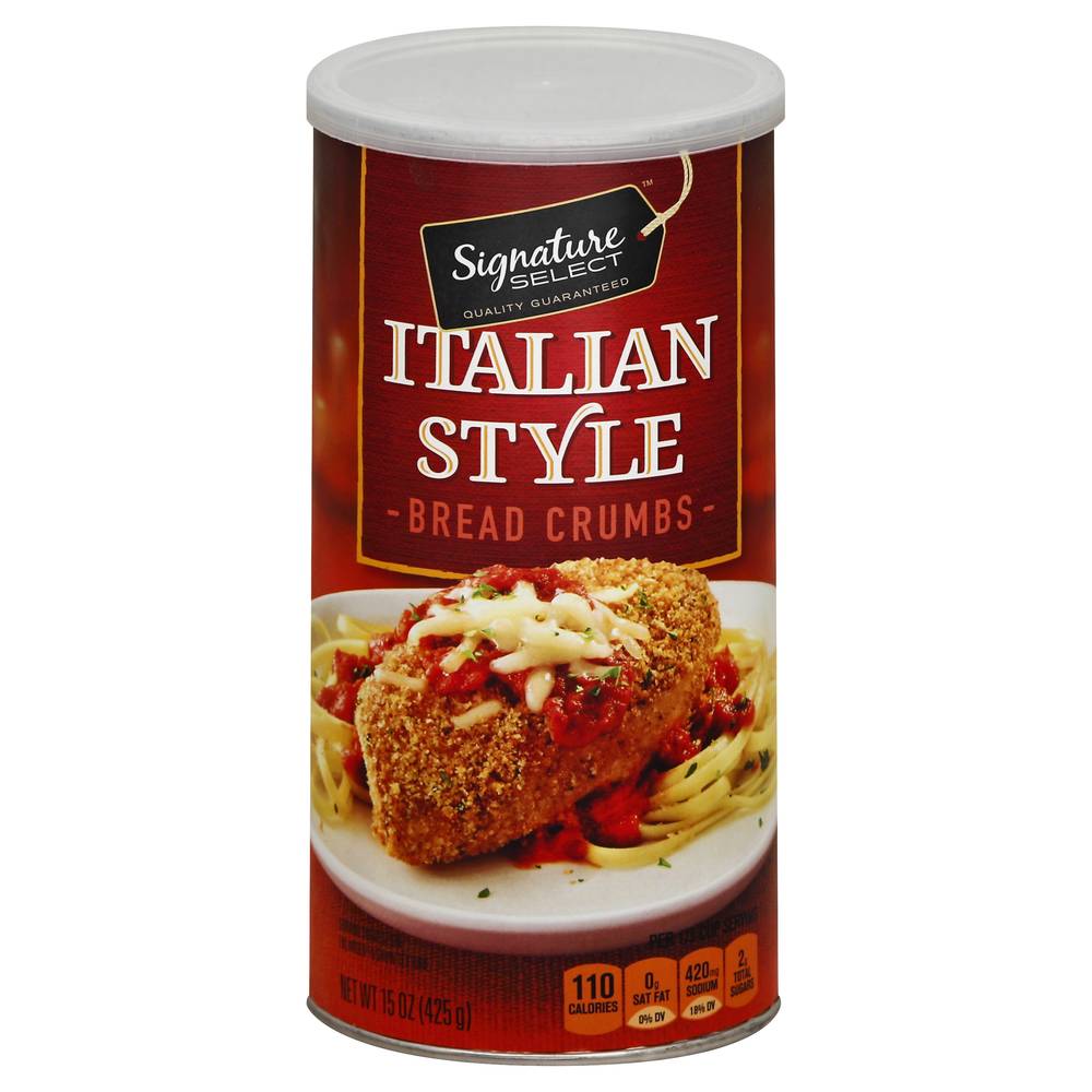 Signature Select Italian Style Bread Crumbs