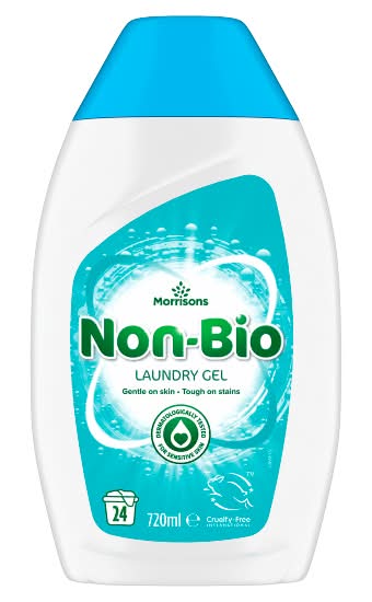 Morrisons Non-Bio Laundry Gel 24 Washes (720ml)