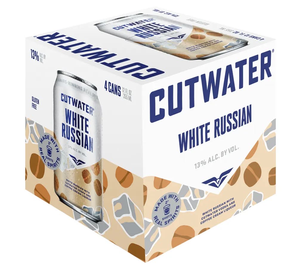 Cut Water White Russian - 4 Pack