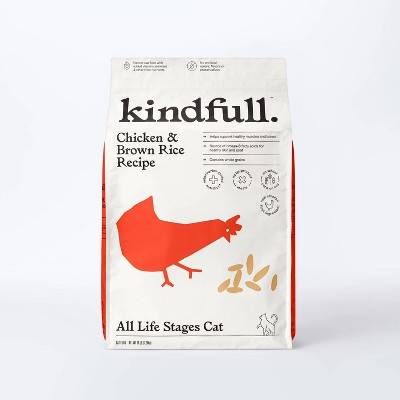 Kindfull Chicken and Brown Rice Recipe Dry Cat Food (256 oz)