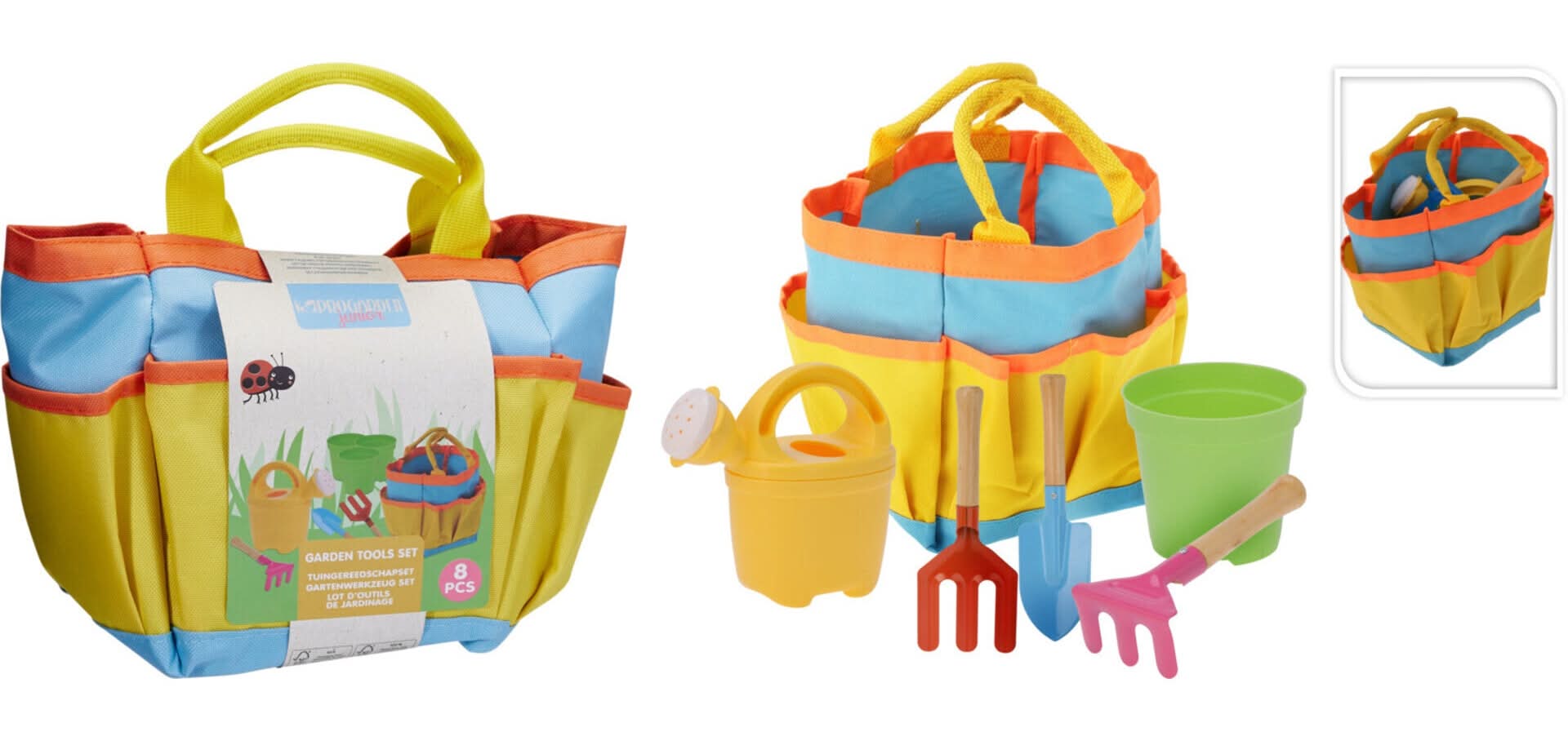 Conjunto Jardim Para Criança Com 8 Peças