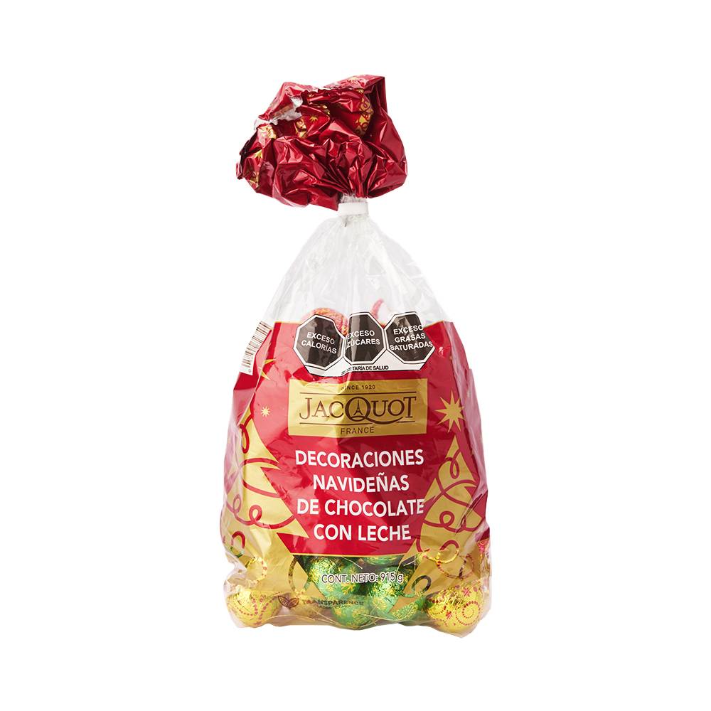 Jacquot · Decoraciones navideñas de chocolate (915 g)