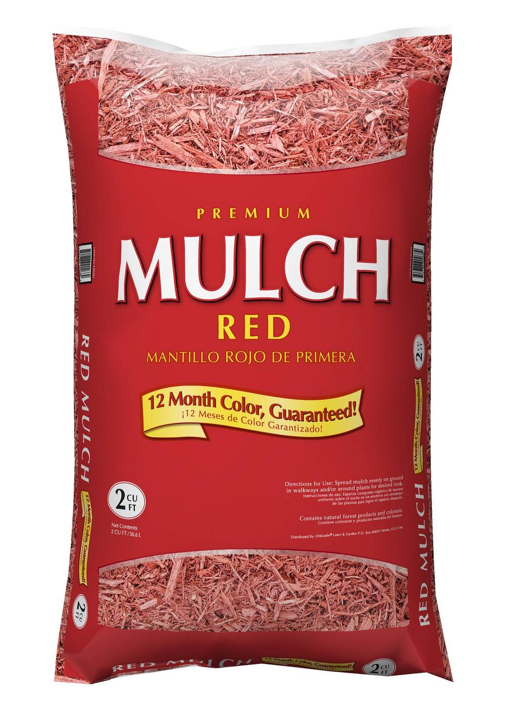 Premium 2-cu ft Red Mulch | RED2L