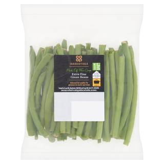 Co-op Irresistible Extra Fine Green Beans 200g