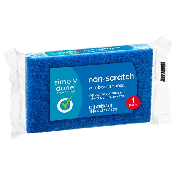 Simply Done Scrubber Sponge, Non-Scratch