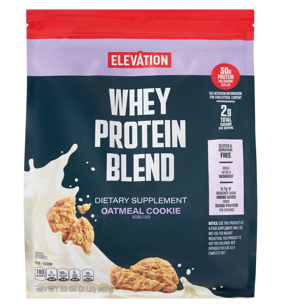 Elevation Oatmeal Cookie Protein Powder