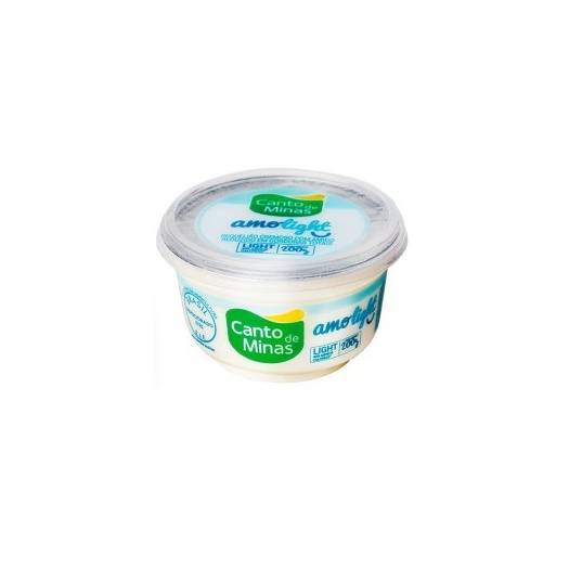 Canto de minas requeijão cremoso light (200 g)