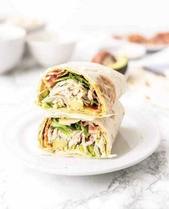 Deli by Shell - Chicken Mayo bacon wrap