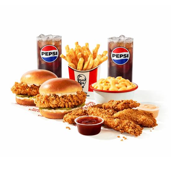 Meal for Two: 2 Sandwiches + 4 pc. Tenders Combo