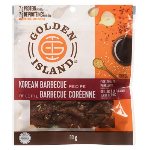 Golden Island Korean Barbecue Pork Jerky (80 g)