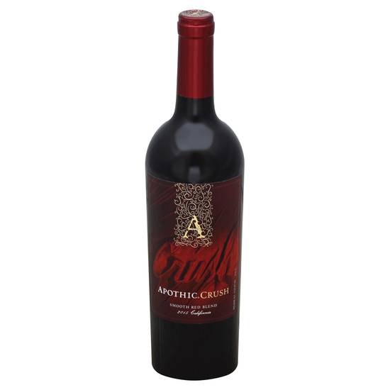 Apothic Smooth Red Blend California Wine (0.75 L)