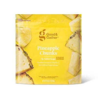 Good & Gather Fruit Chunks, Pineapple (16 oz)