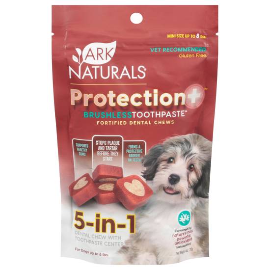 Ark Naturals Protection+ Dental 5-in-1 Dog Chews