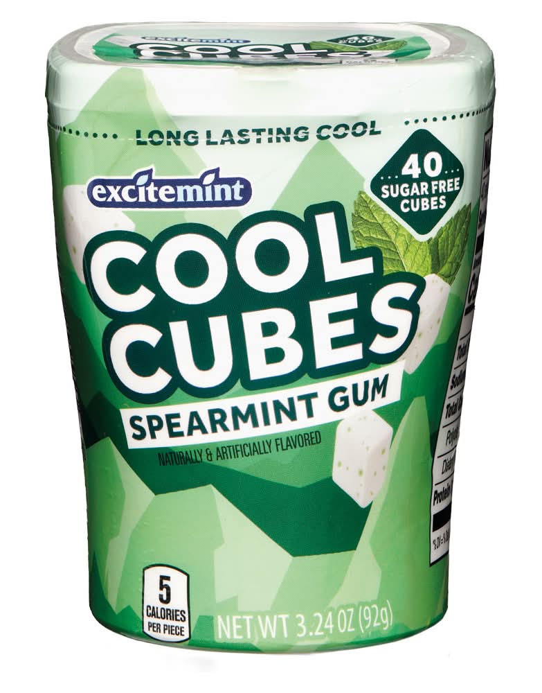 Excitemint Cool Cubes Gum (3.24 oz, 40 ct)