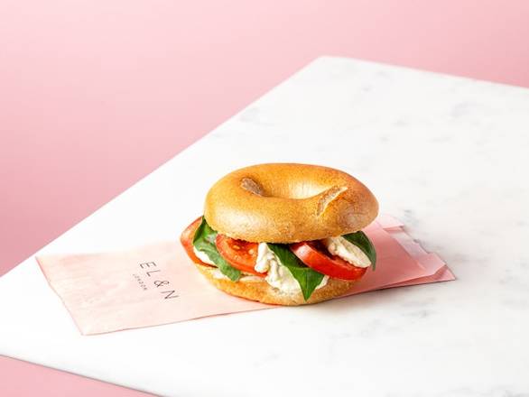 Mozzarella, Tomato & Fresh Basil Bagel