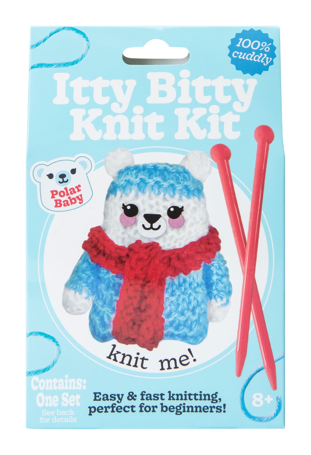 Itty Bitty Knit Kit Polar Baby