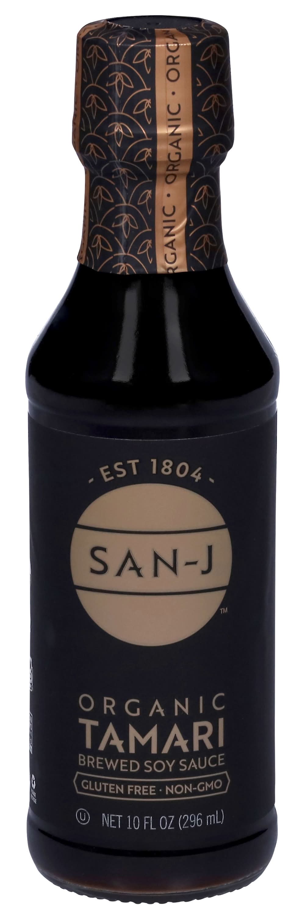 San-J Organic Brewed Soy Sauce, Tamari (10 fl oz)