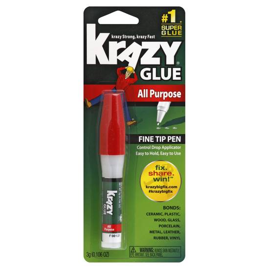 Krazy Glue Fine Tip Pen Super Glue